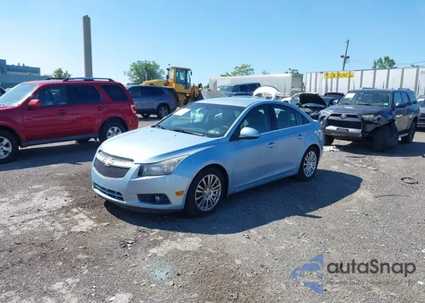 2011 Chevrolet Cruze Eco из США, поврежденный, VIN 1G1PJ5S95B7241298